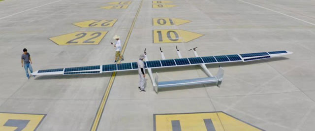 中國中大型太陽能無人機(jī)“墨子II型”首飛成功(組圖) 中國中大型太陽能無人機(jī)“墨子II型”首飛成功(組圖)