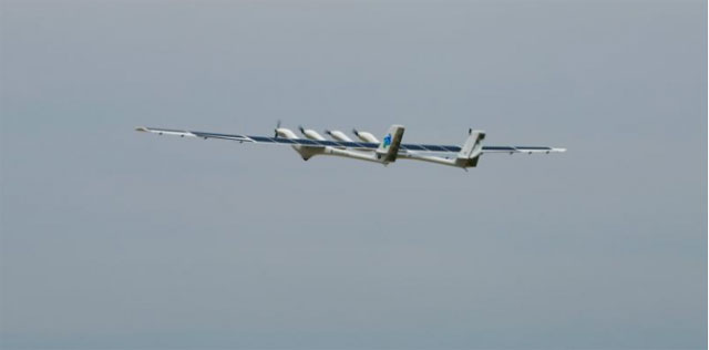 中國中大型太陽能無人機(jī)“墨子II型”首飛成功(組圖) 中國中大型太陽能無人機(jī)“墨子II型”首飛成功(組圖)